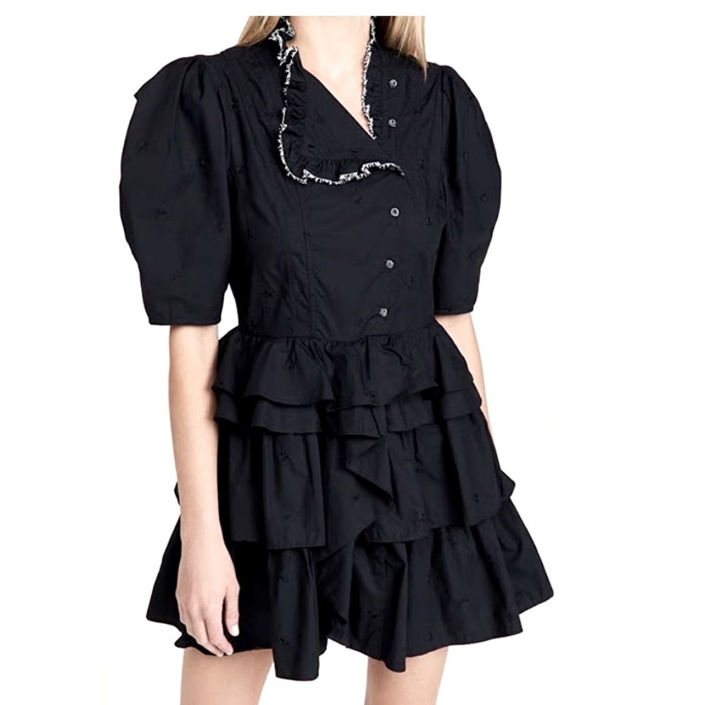 Ulla Johnson Linnea Mini Dress Ruffle
